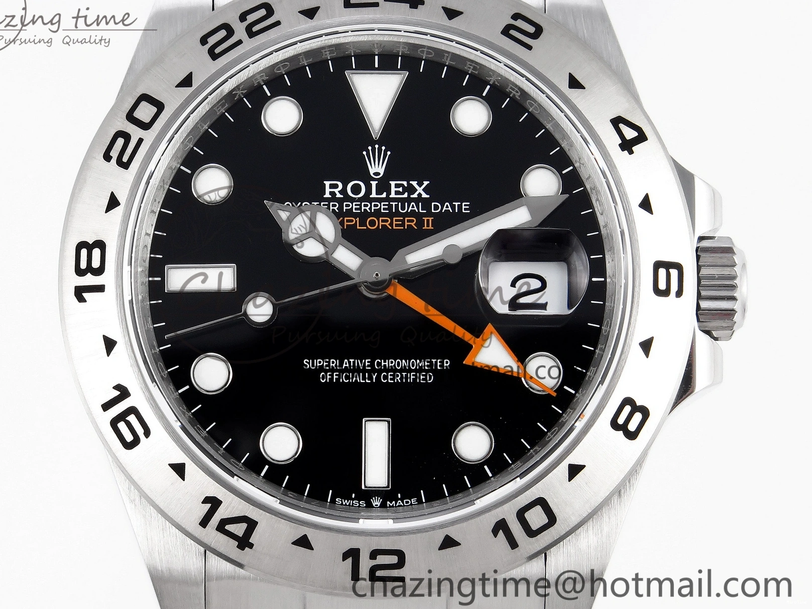 MiroTime 0329 Explorer II 42mm 226570 Black 904L SS GMF 1:1 Best Edition Black Dial on Bracelet VR3285 CHS HighPerformance 1903